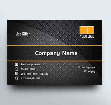 Koch Metal Works Business Card