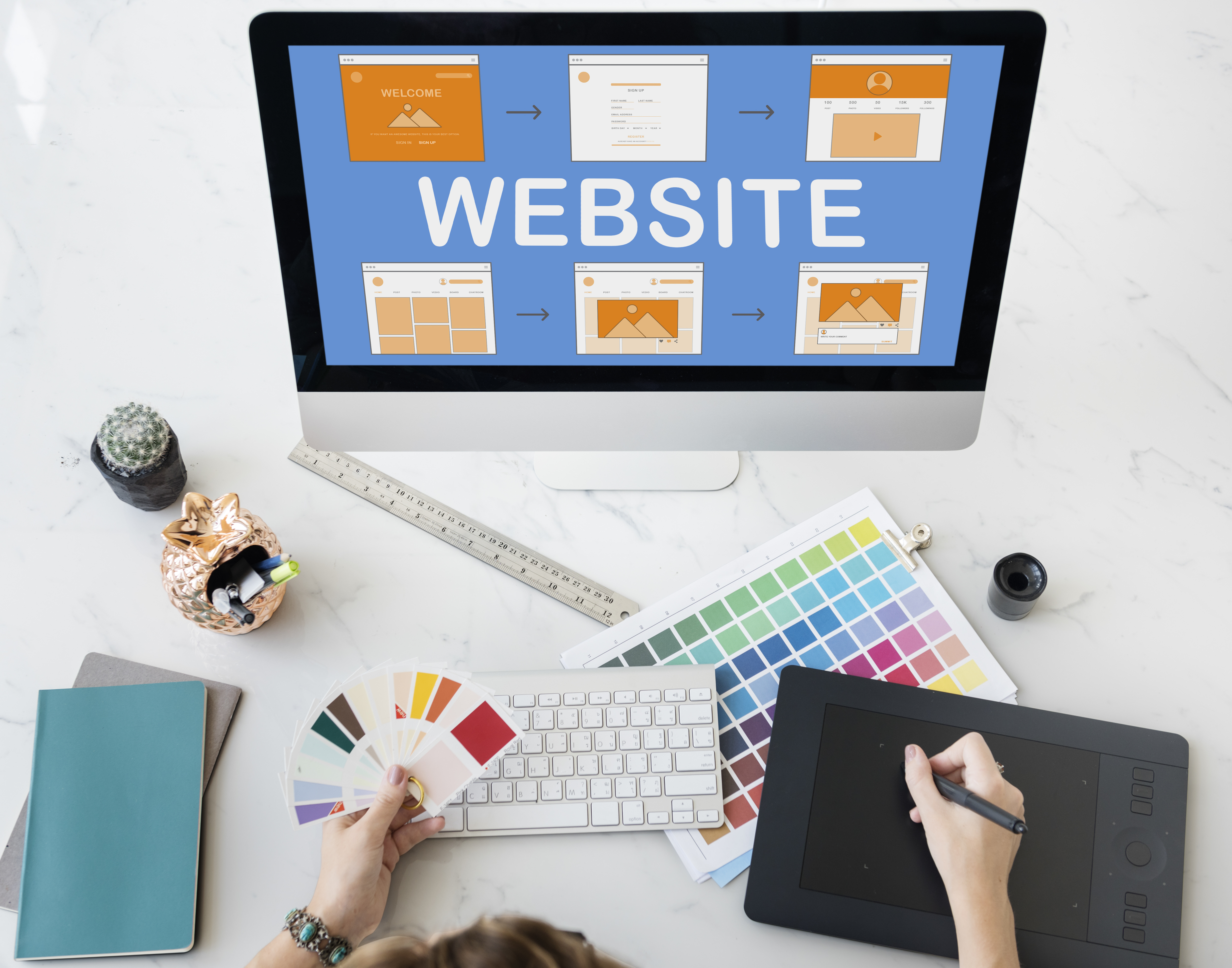 website design development